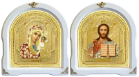 Пара Вседержитель  Казанская   ↕29см ↔24,5см Литография 12-АВП-3