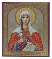 ТАТЬЯНА   ↕12см ↔10см   ДСП Литография 