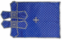 ПОКРОВЦЫ, ВОЗДУХ   Синие   0,25л   Парча  