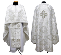 Облачение   Белое   52р/д135см   Парча "Преображенская"