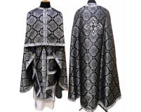 Облачение  Черное  56р/д145см   Парча 