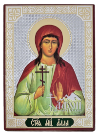АЛЛА  ↕8,5см ↔6см ДСП Литография