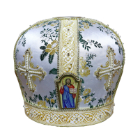 МИТРА   Біла   Розмір 60   Парча  