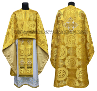 Облачение  Желтое  52р/д145см   Парча "Херувим"