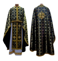 Облачение  Черное Золото  48р/д145см   Парча 