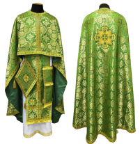 Облачение  Зеленое  56р/д145см   Парча 