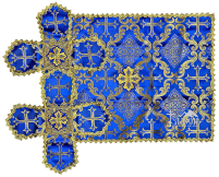 ПОКРОВЦЫ, ВОЗДУХ   Синий   0,45-0,70л   Парча