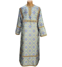 СТИХАРЬ   Голубой   д140см   Парча   