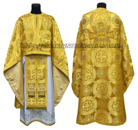 Облачение  Желтое  56р/д145см   Парча "Херувим"