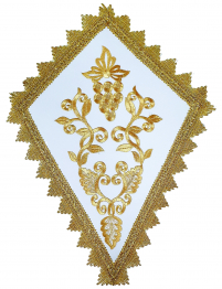 ПІДСТАВКА під хрест Біла 50/35см Габардин