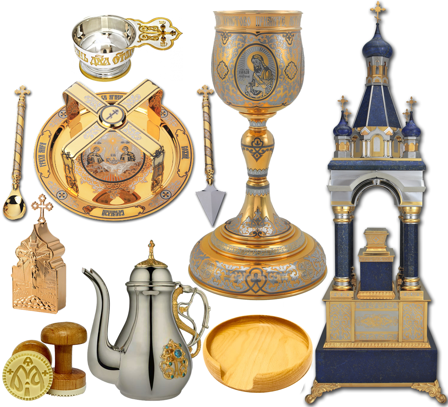 ЕВХАРИСТИЧЕСКИЕ НАБОРЫ и ПРИНАДЛЕЖНОСТИ
