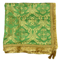 СКАТЕРТЬ   Зеленая   р1,60 /1,60 м   Парча