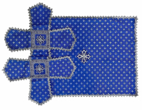 ПОКРОВЦЫ, ВОЗДУХ   Синий   1л   Парча