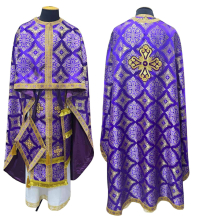 Облачение  Фиолетовое  56р/д145см   Парча 