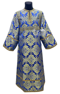 СТИХАРЬ   Синий   р54/д150см   Парча   