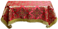 СКАТЕРТЬ   Красная   р0.9/0.9м   Парча