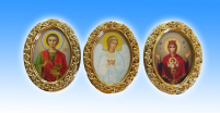 ІКОНКА на підставці   6/7см Пластмаса