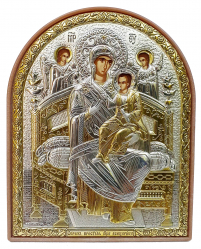 ВСЕЦАРИЦЯ   10,5/8,5см Пластик Шовкографія Гальваніка