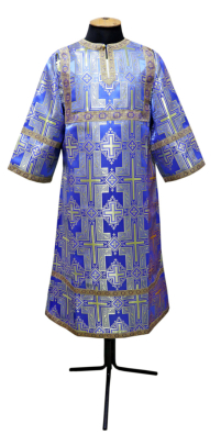 СТИХАРЬ   Синий   д120см   Парча   