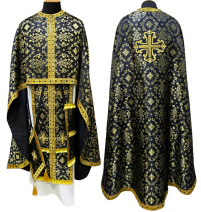 Облачение  Черное  50р/д145см   Парча 