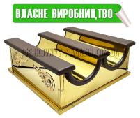 ЯЩИК СВЕЧНОЙ на 2 отдела  в18.5/д45/ш46.5см  МДФ Булат