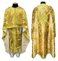 Облачение  Желтое  52р/д145см   Парча "Пион"