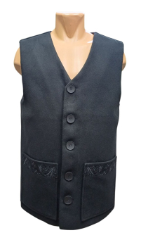 ЖИЛЕТ р48 Кашемир+синтапон Вышивка "Веточка"