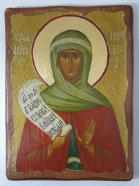 НОННА   23/17см Дерево Литография 
