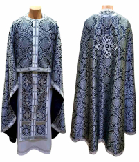 Облачение  Черное  48р/д145см   Парча 