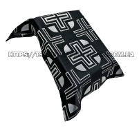 НАКИДКА на АНАЛОЙ  ↑50см ⟷ Верх 34см ⟷Низ 38см  Черная  Парча