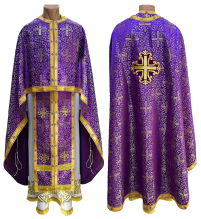 Облачение  Фиолетовое  50р/д145см   Парча 