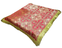 НАКИДКА   ↑50см ⟷  50см  Червона  Парча