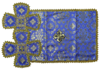 ПОКРОВЦЫ, ВОЗДУХ   Синий   1-1,5л   Парча