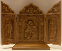 Складень Почаевская (Михаил,Гавриил) 24х30х18
