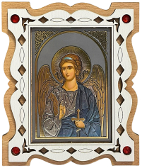ЯНГОЛ ОХОРОНЕЦЬ   ↕12см ↔10,5см   ДСП Літографія на підставці