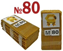 1кг Свічки   100%ВОСКОВІ   №80К   Кількість - 200шт