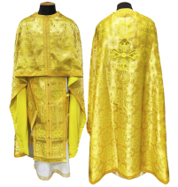 Облачение  Желтое  54р/д145см   Парча 