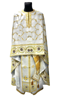 Облачение  Комбинированное  54р/д145 см   Греческий купюр