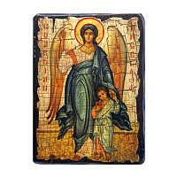 Ангелы. Иконы на ДЕРЕВЕ, Малые, Под старину