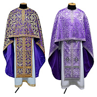 Облачение греческий крой  ФИОЛЕТОВЫЕ