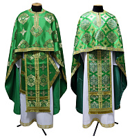 Облачение греческий крой ЗЕЛЕНЫЕ