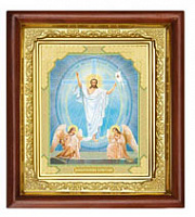 Иконы ПОД СТЕКЛОМ Прямая рамка