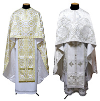 Облачение греческий крой  БЕЛЫЕ