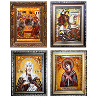 Ікони  з БУРШТИНУ
